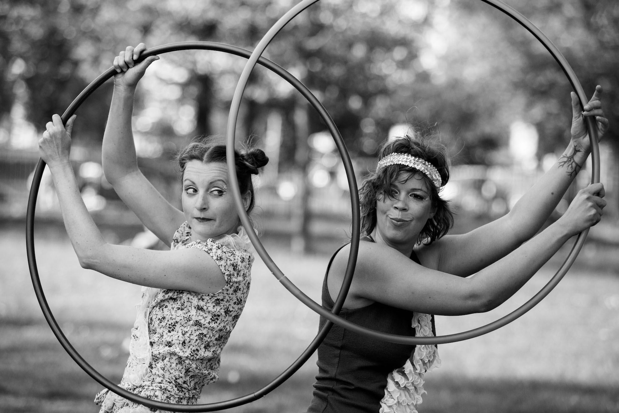 Sally & Kelly - Hula Hoop Performance